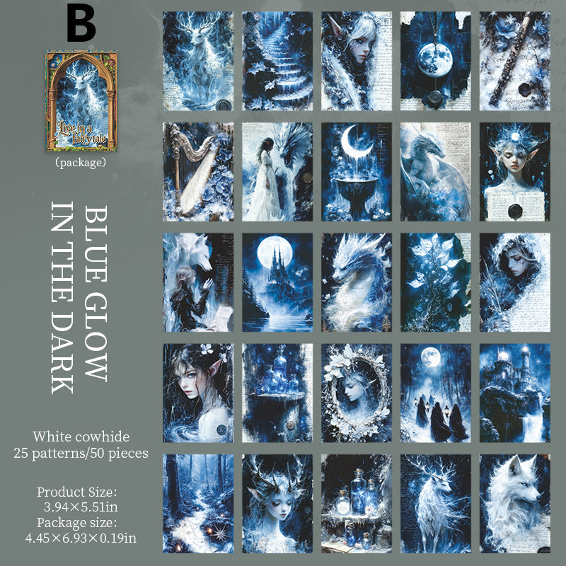 Living in A Fairy Tale Paper 50pcs