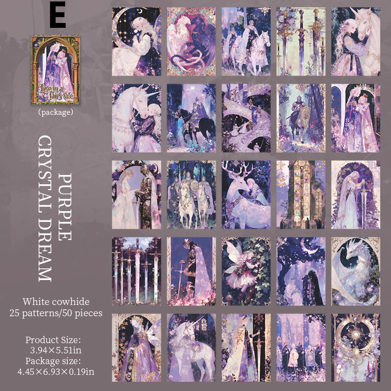 Living in A Fairy Tale Paper 50pcs
