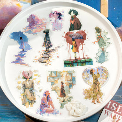 Llland stroll with you Sticker 20pcs