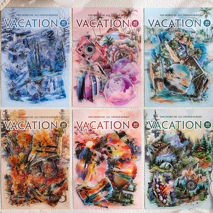 Long Vacation Sticker 40pcs