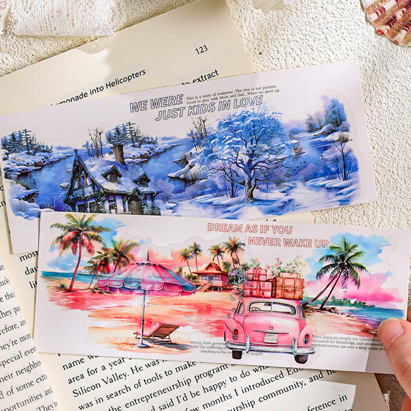 Long Vacation Sticker 40pcs