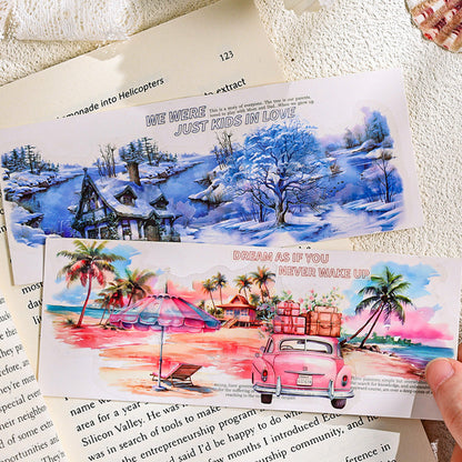 Long Vacation Sticker 40pcs