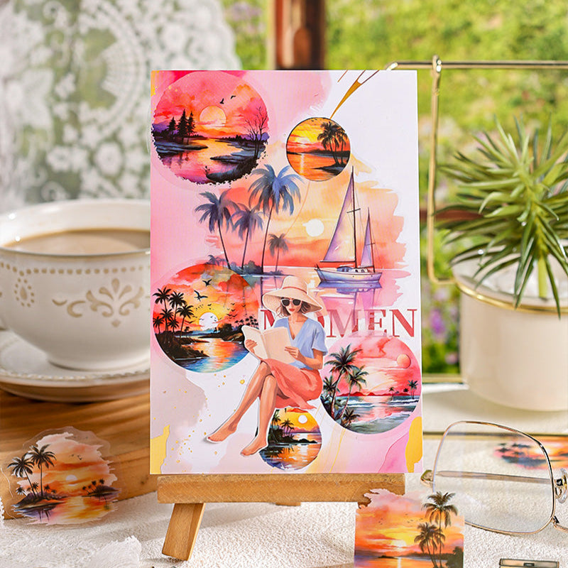 Long Vacation Sticker 40pcs