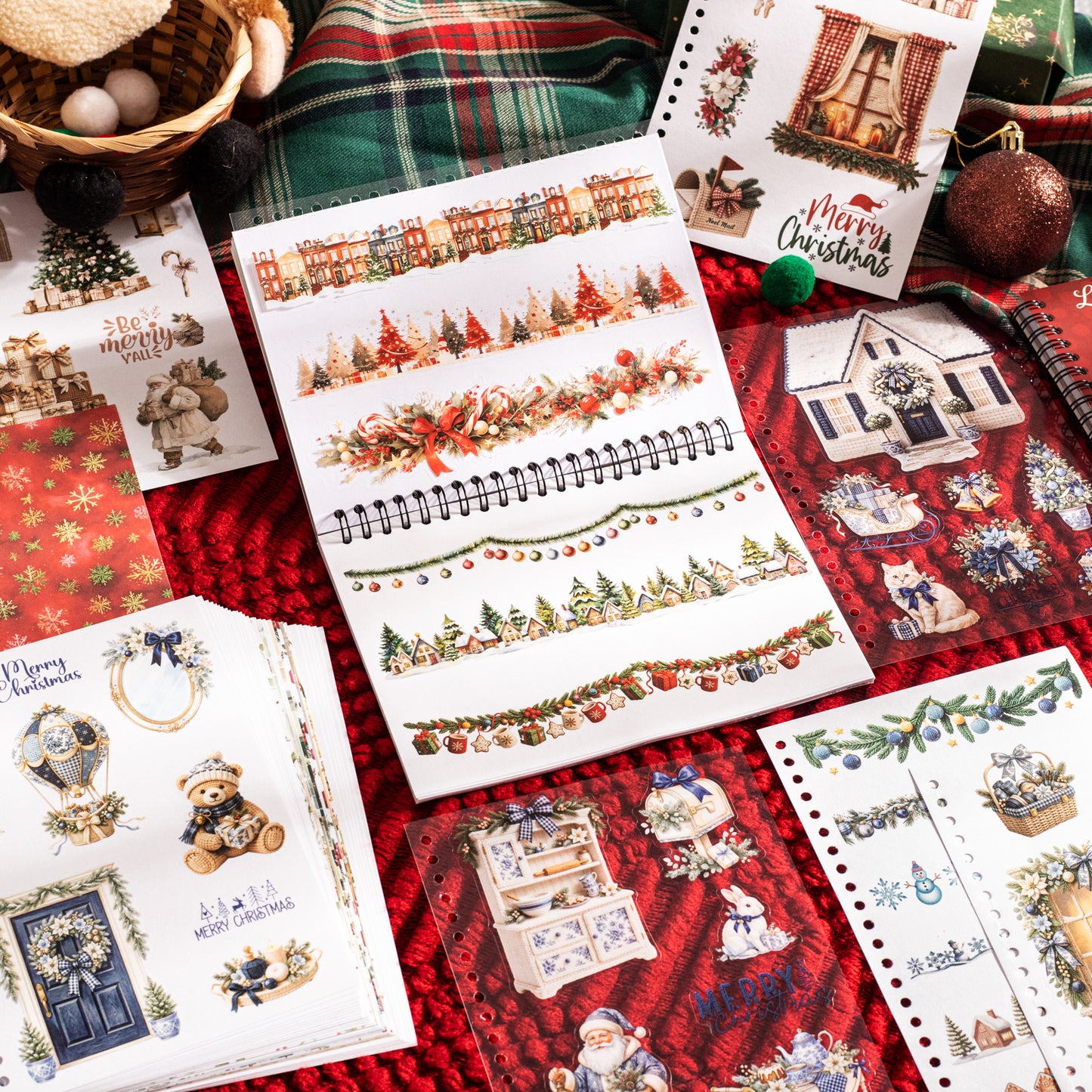 Looking Forward to Christmas Sticker Book 50pcs