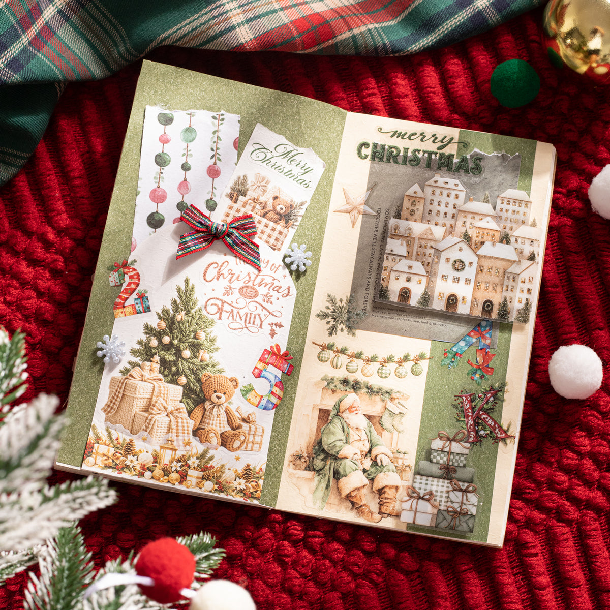 Looking Forward to Christmas Sticker Book 50pcs