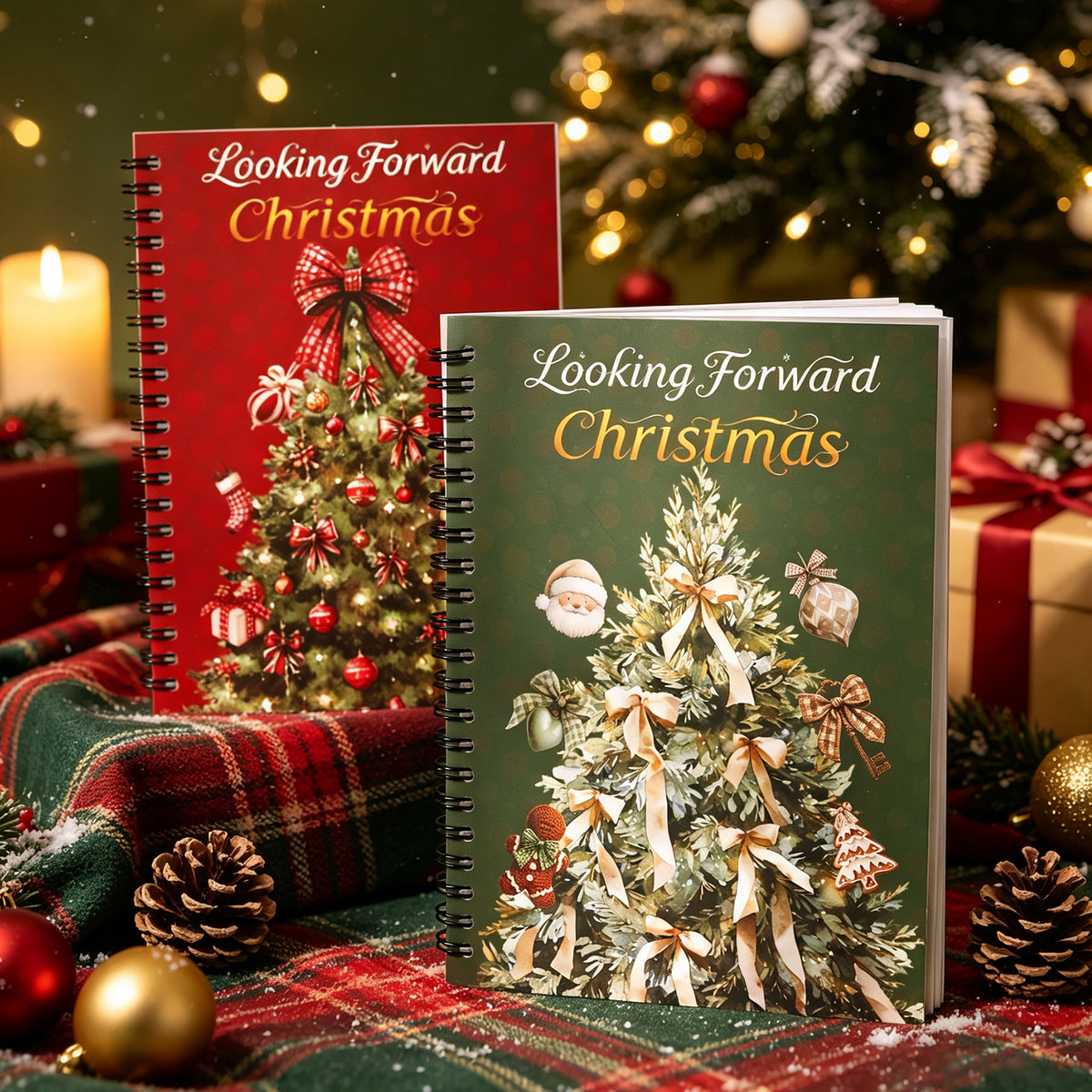 Looking Forward to Christmas Sticker Book 50pcs