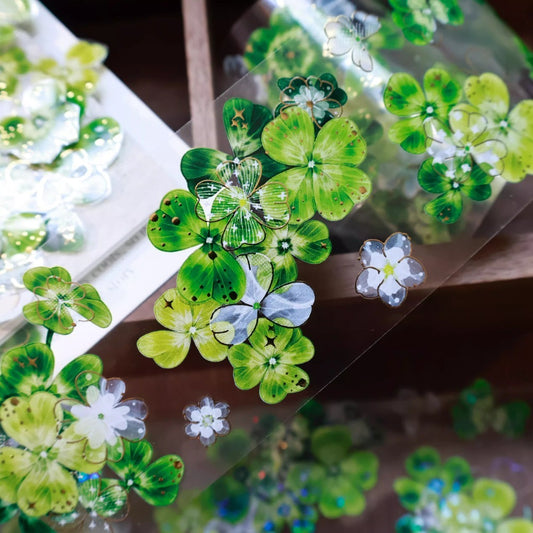 5cm*100cm Lucky Clover PET Tape