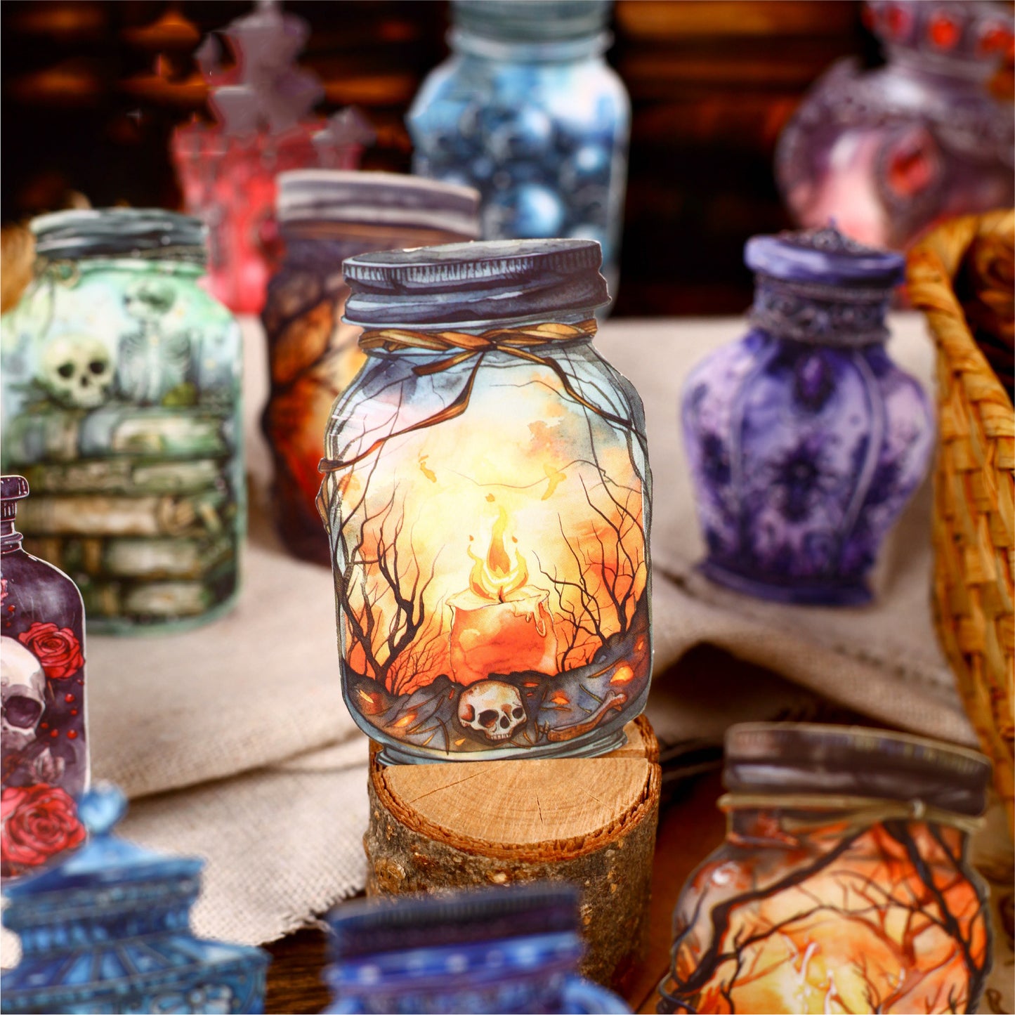 Magic Bottle Sticker 8pcs