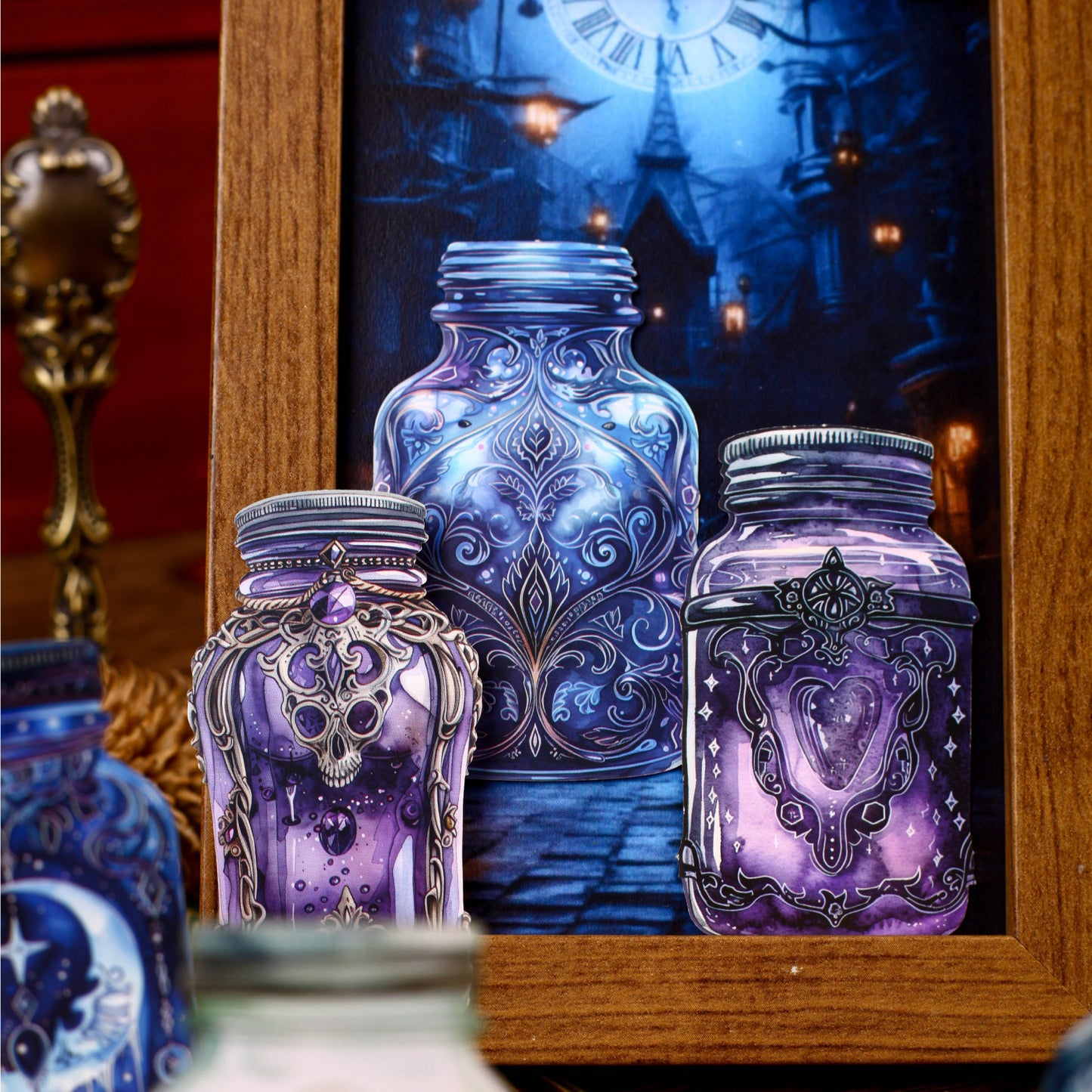 Magic Bottle Sticker 8pcs