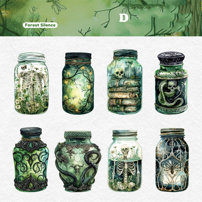 Magic Bottle Sticker 8pcs