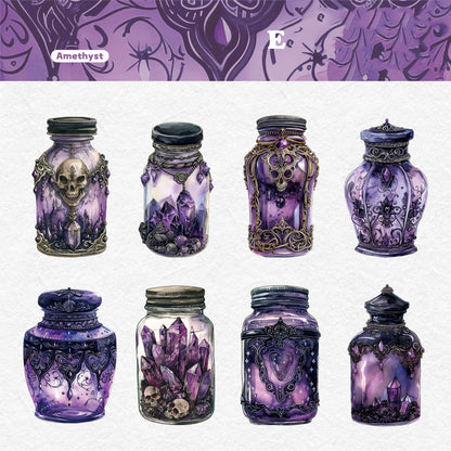 Magic Bottle Sticker 8pcs