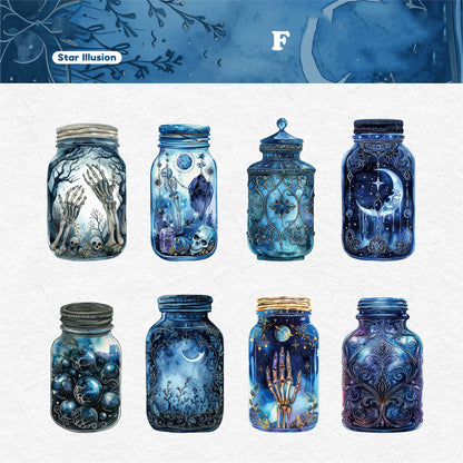 Magic Bottle Sticker 8pcs