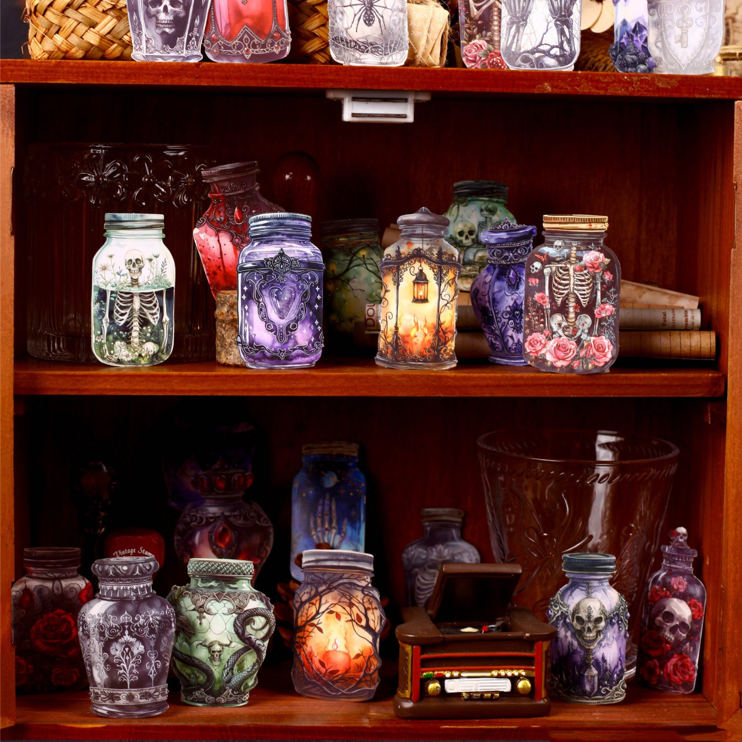 Magic Bottle Sticker 8pcs