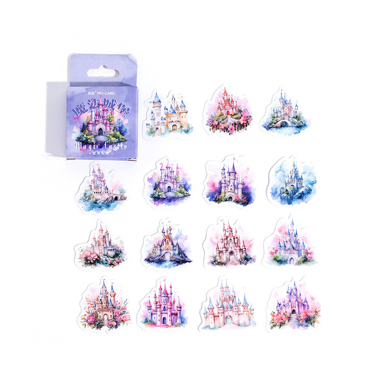 Magic Castle Stickers 45pcs