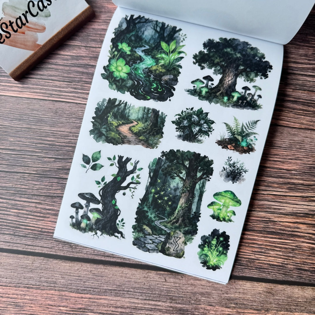 Magic Fantasy Sticker Book