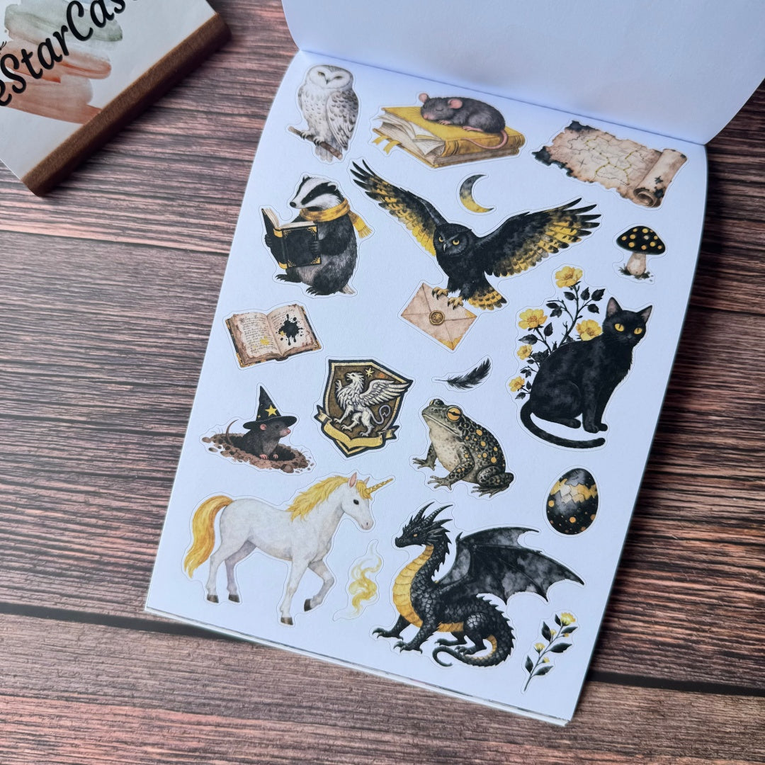 Magic Fantasy Sticker Book