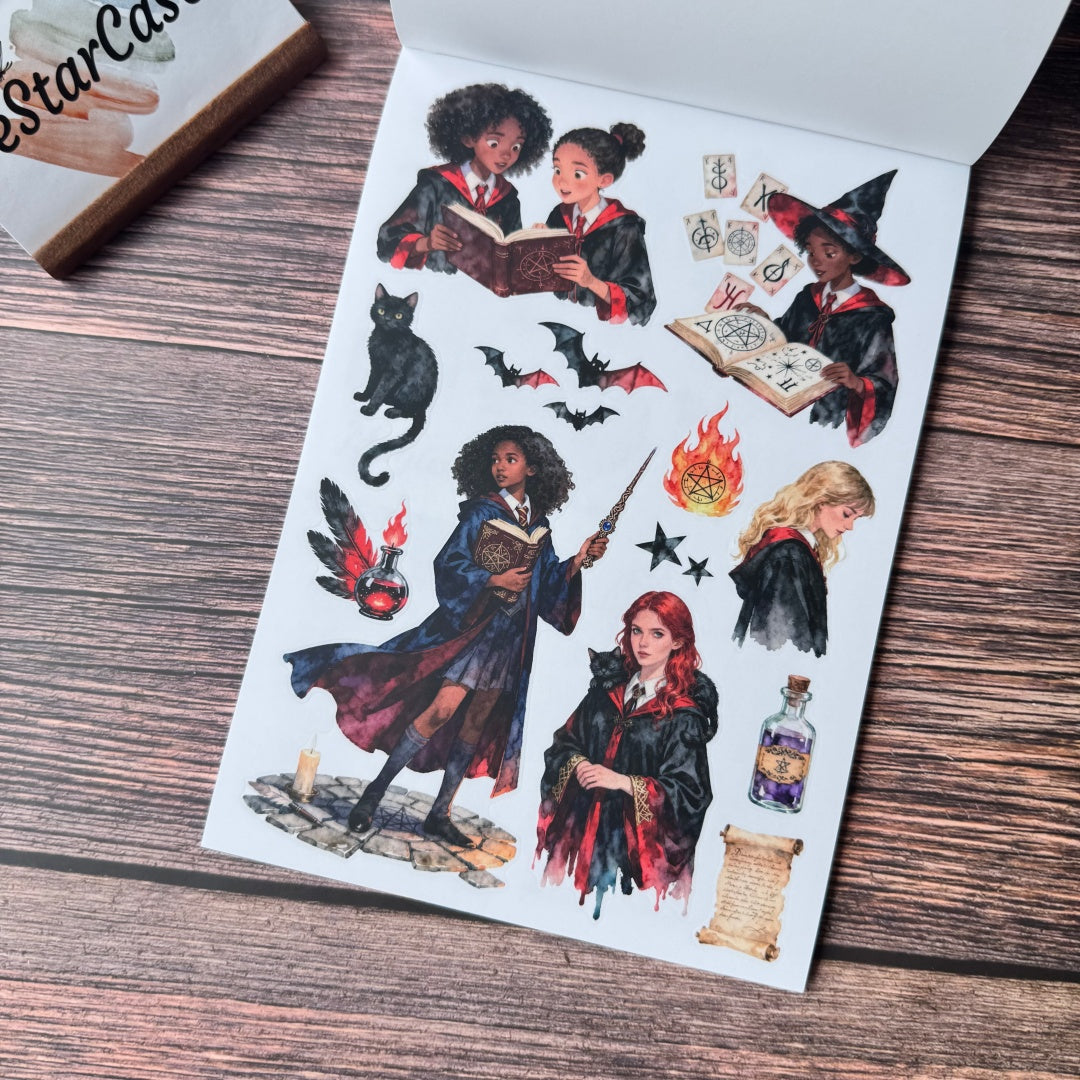 Magic Fantasy Sticker Book