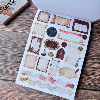 Magic Fantasy Sticker Book