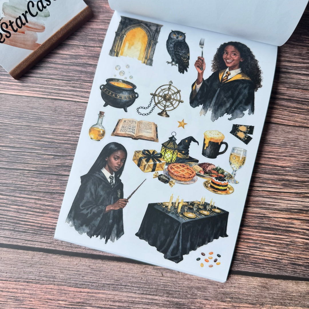 Magic Fantasy Sticker Book