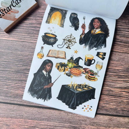 Magic Fantasy Sticker Book