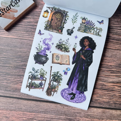 Magic Fantasy Sticker Book