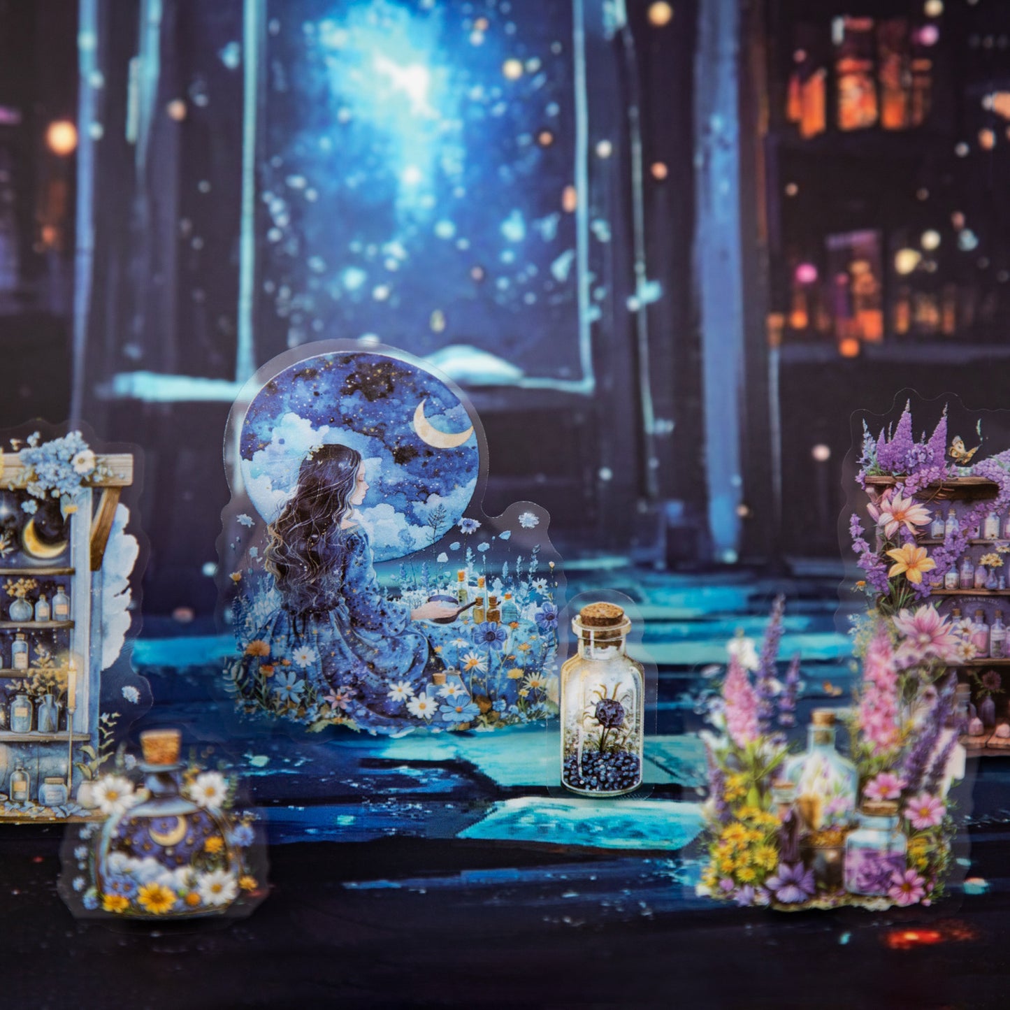 Magic Medicine Cabinet Sticker Book 20pcs