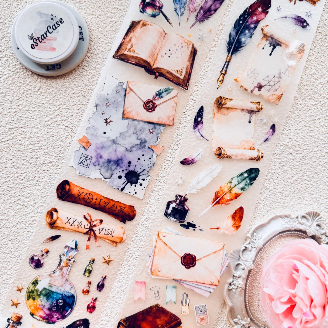 7cm*2m Magic Plume Letters Tape