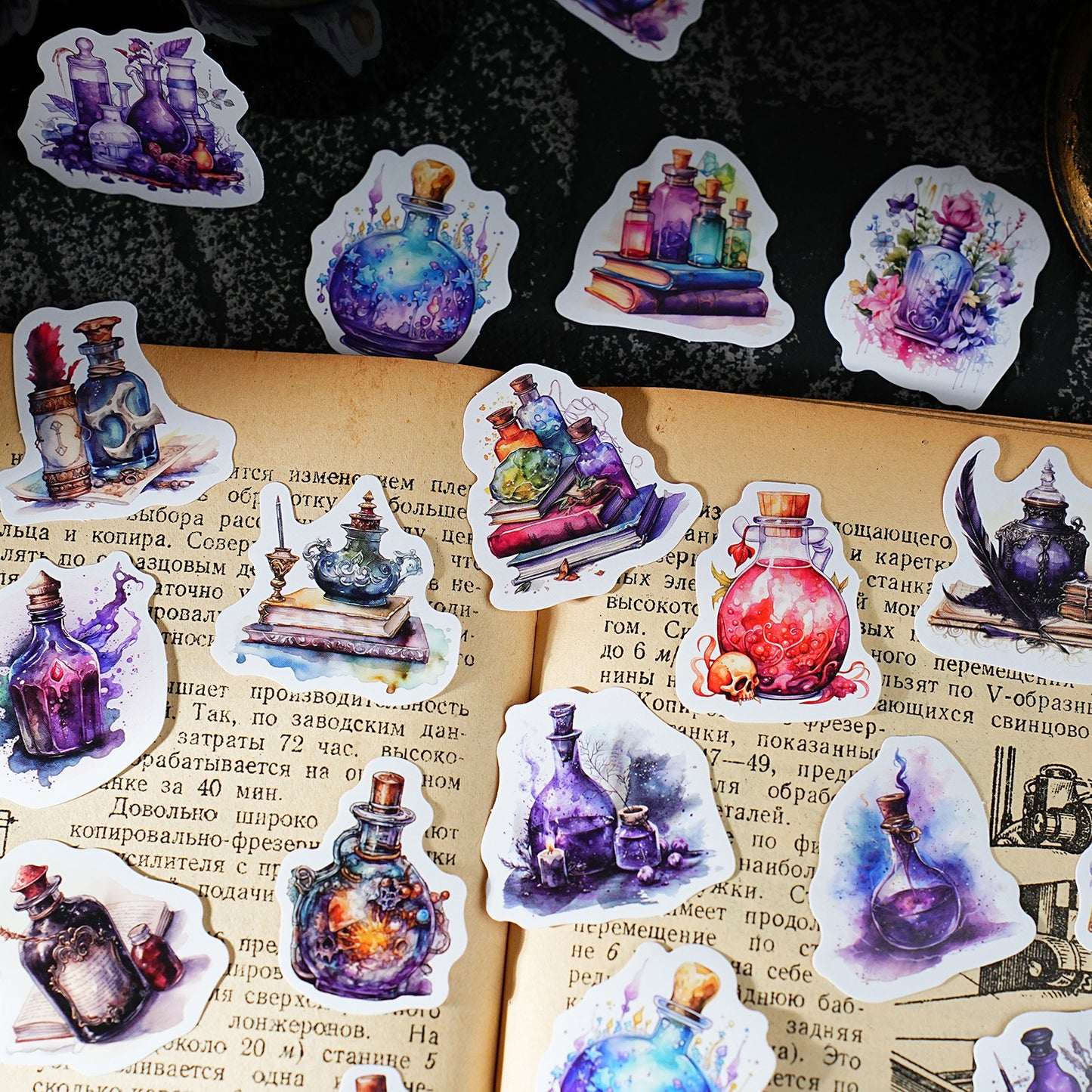 Magic Potion Stickers 46pcs