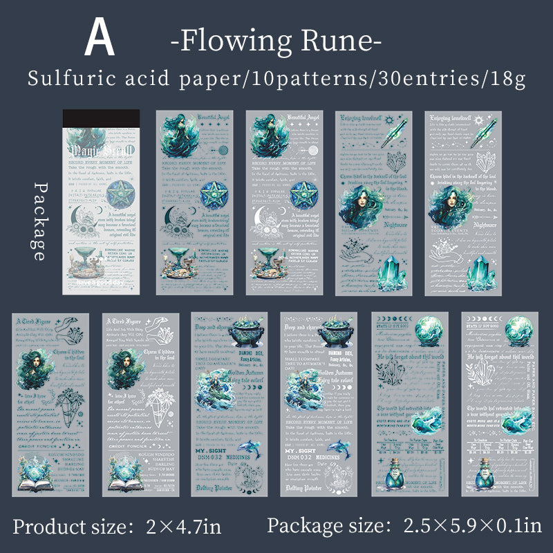 Magic Scroll Paper 30pcs