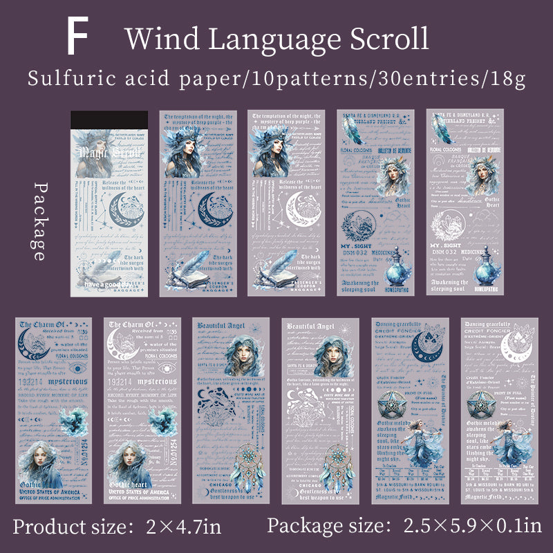 Magic Scroll Paper 30pcs