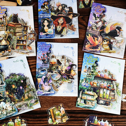 Magic World Sticker 15pcs