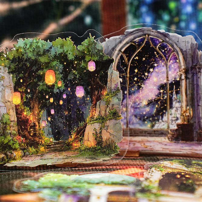 Magic World Sticker 15pcs