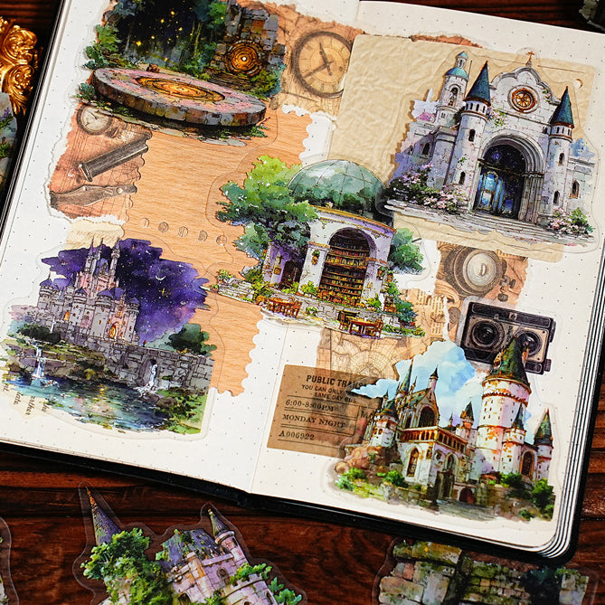 Magic World Sticker 15pcs