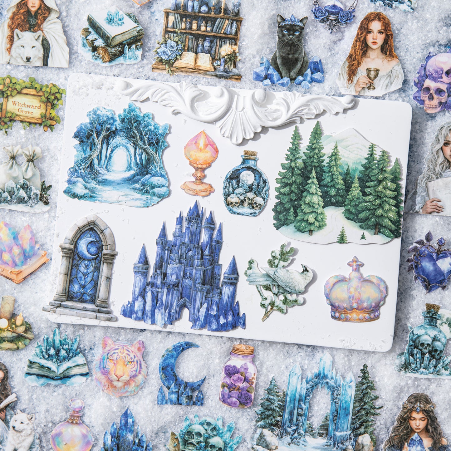 Magical Winter Journal Sticker 25pcs