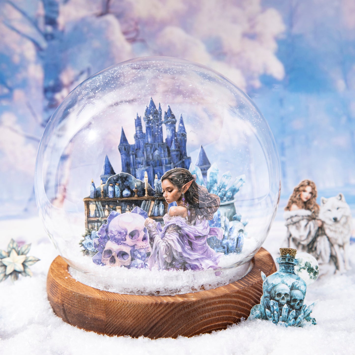 Magical Winter Journal Sticker 25pcs