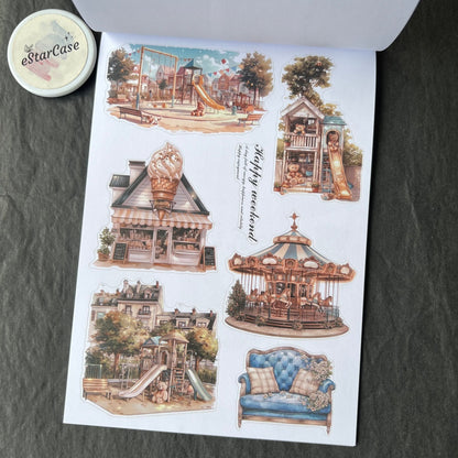 Maiden's Heart Sticker Book
