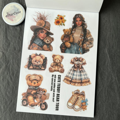 Maiden's Heart Sticker Book
