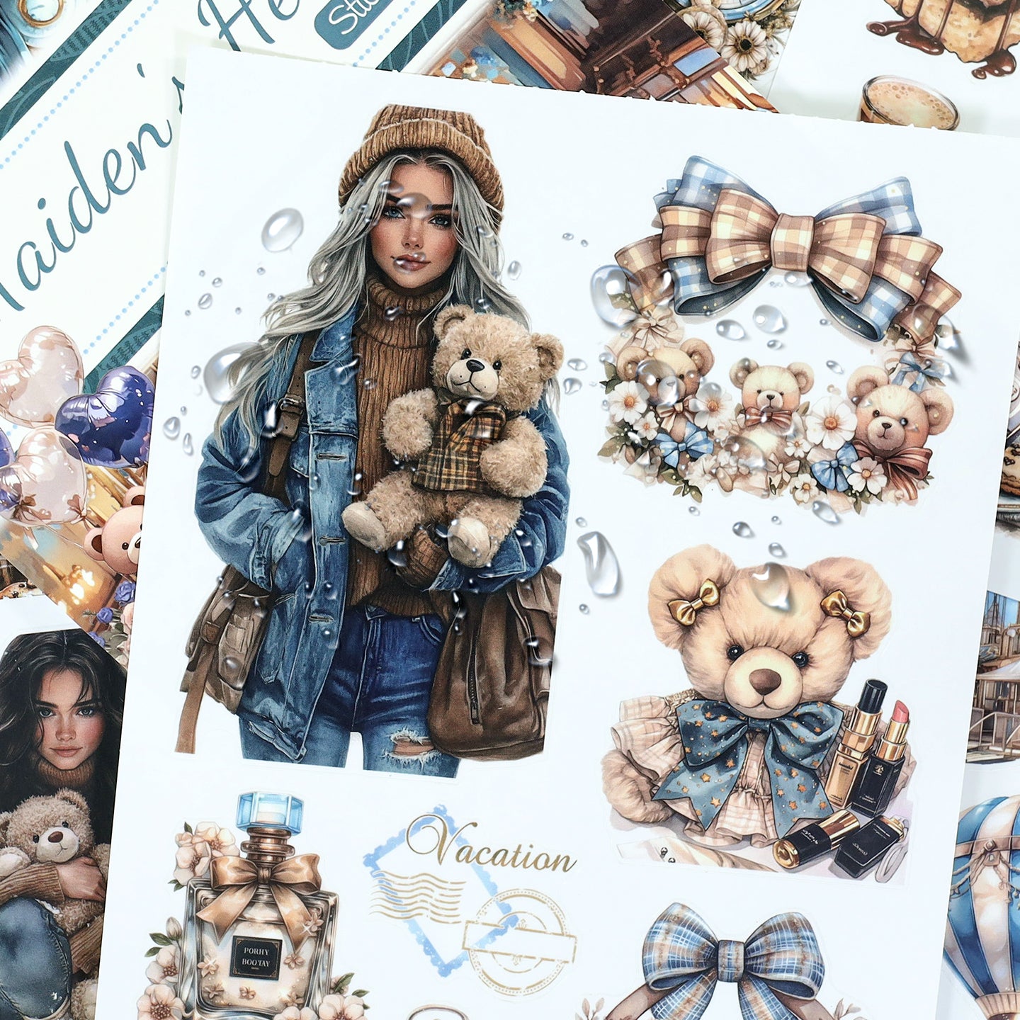 Maiden's Heart Sticker Book