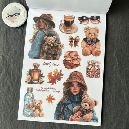 Maiden's Heart Sticker Book