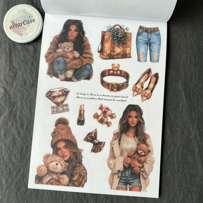 Maiden's Heart Sticker Book