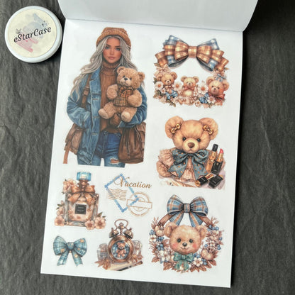 Maiden's Heart Sticker Book