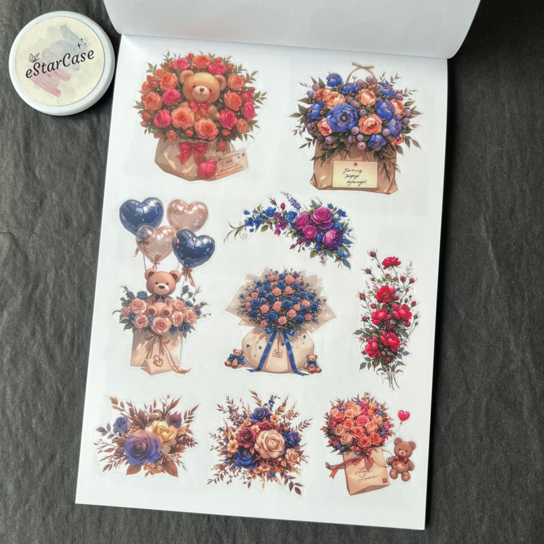 Maiden's Heart Sticker Book