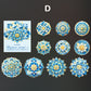 Mandala Flower Sticker 10pcs
