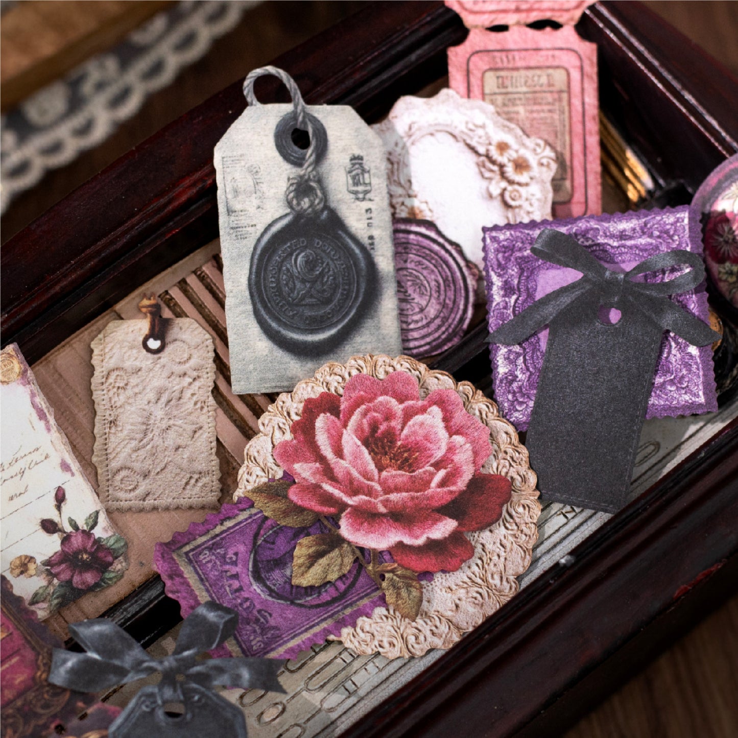 Manor Letterhead Sticker 30pcs