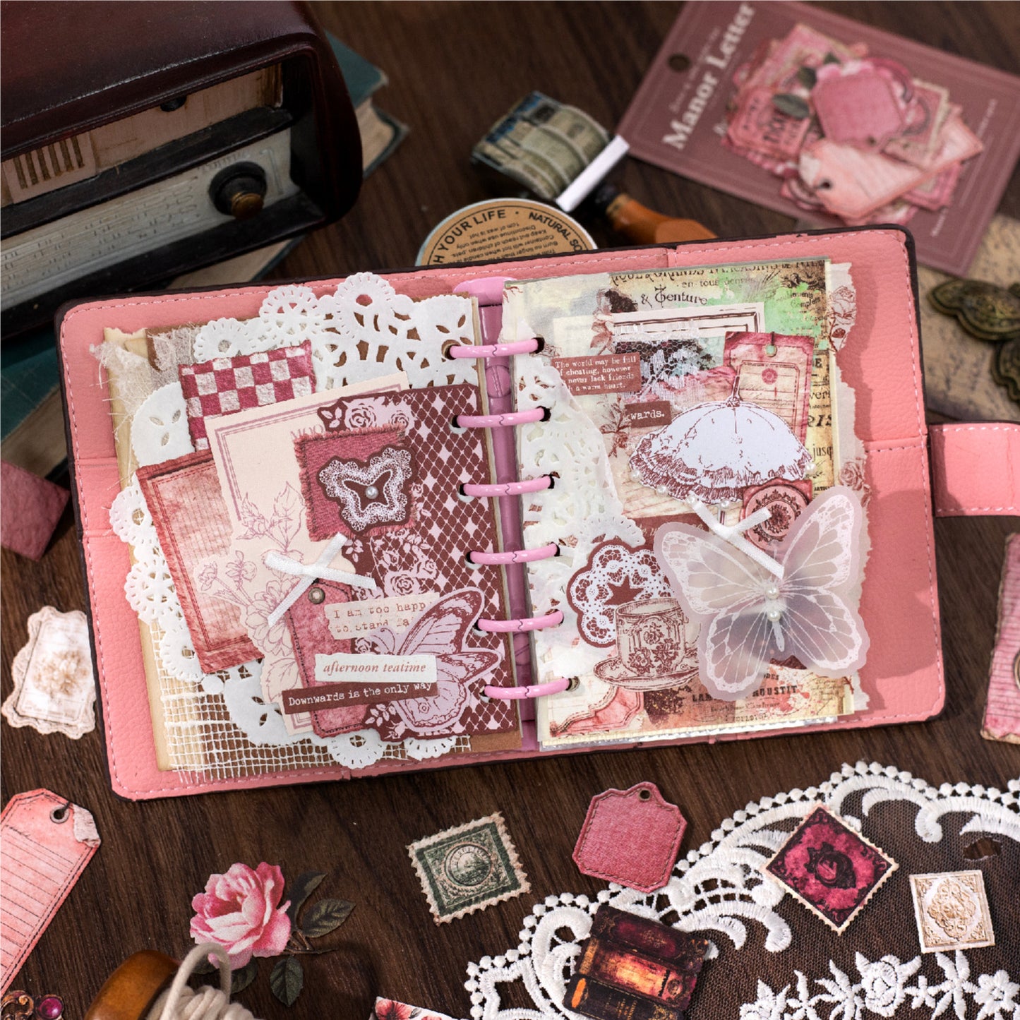 Manor Letterhead Sticker 30pcs