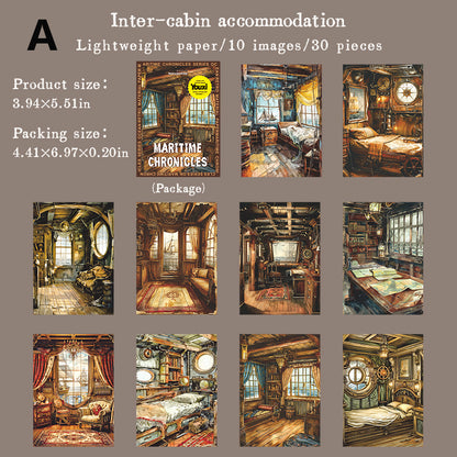 Maritime Chronicles Paper 30pcs