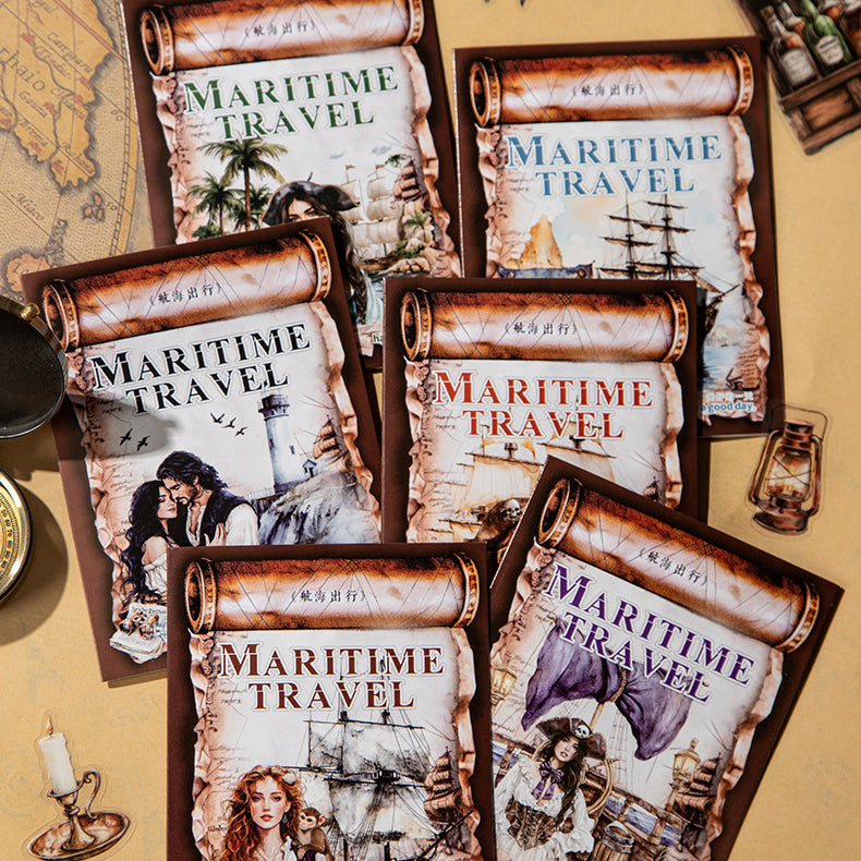 Maritime Travel Sticker 20pcs