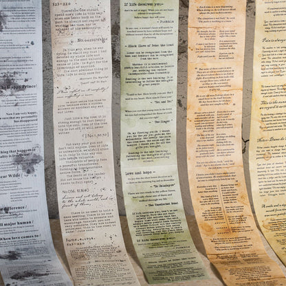 Master's Manuscript Washi Tape