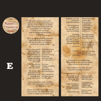 Master's Manuscript Washi Tape