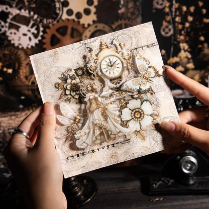 Mechanical Experiment Station Sticker 20pcs